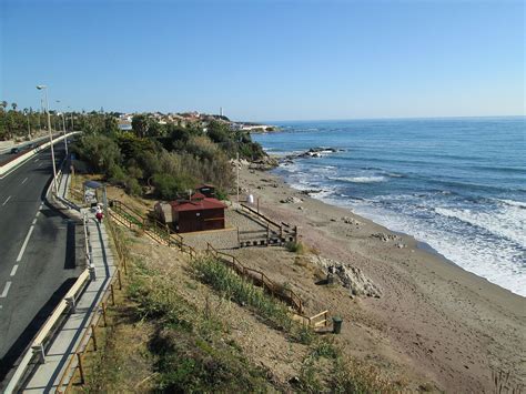 playa marina malaga|Playa Naturista de Playamarina ️ Malaga, Espagne